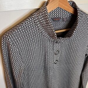 Merrell Women’s Indira Snap Placket Pullover Long Sleeve Shirt Hiking Size M